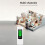 Plug Thermostat Temperature Controller+RF433Mhz Remote with LCD Display Heating/ Cooling Mode Switchable EU PLUG 9