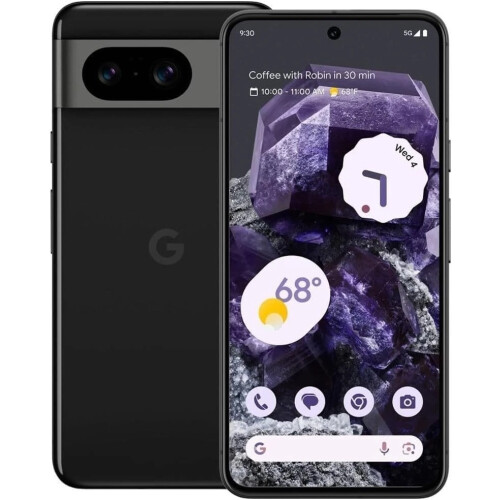 Google New Google Pixel 8 Obsidian 256GB Single Sim Phone