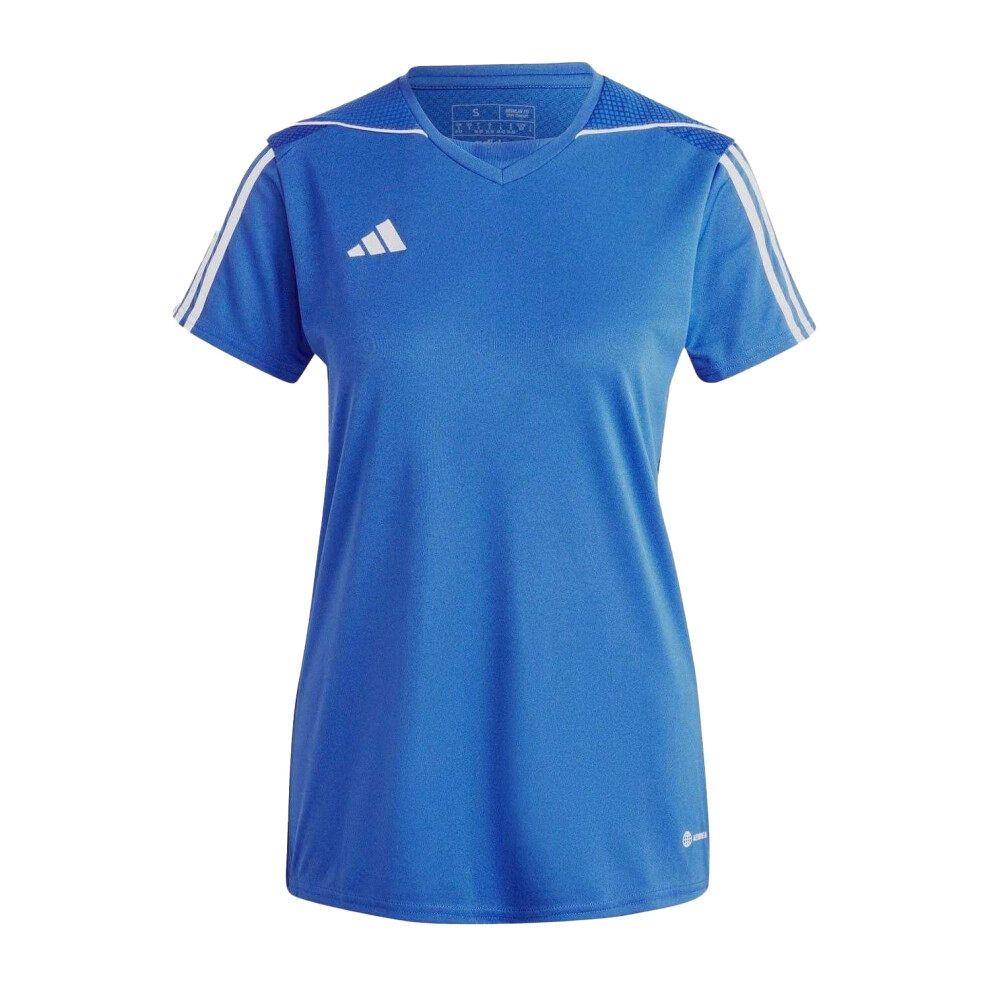 Adidas (14 Uk, /White) Womens/Ladies Tiro 23 League Jersey Blue
