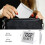 Digital Travel Alarm Clock - Foldable Calendar Temperature Timer LCD Clock Weather Forecast Clock Battery Powered 8