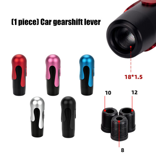 Bouton de changement de vitesse de Style crème glacée à-Argent 1