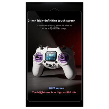 R1 RC Transmitter ELRS 2.4G Closed Source System RDC50 FPV Remote Controller Without Battery for FPV Drone Racing Black