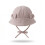 Sun Protection Hat Bear Ear Basin Hat with Straps-Taropurple 6