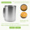 Adjustable Cake Ring High 20 cm - Stainless Steel Baking Ring Adjustable - High Baking Mould for Easy Preparation 6