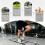 5-teiliges Schnelltrainingsleiter-Set mit starkem Polymer für 5