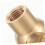 Brass M10 Universal Joint for Table and Wall Lamps - Dual Internal Teeth 5