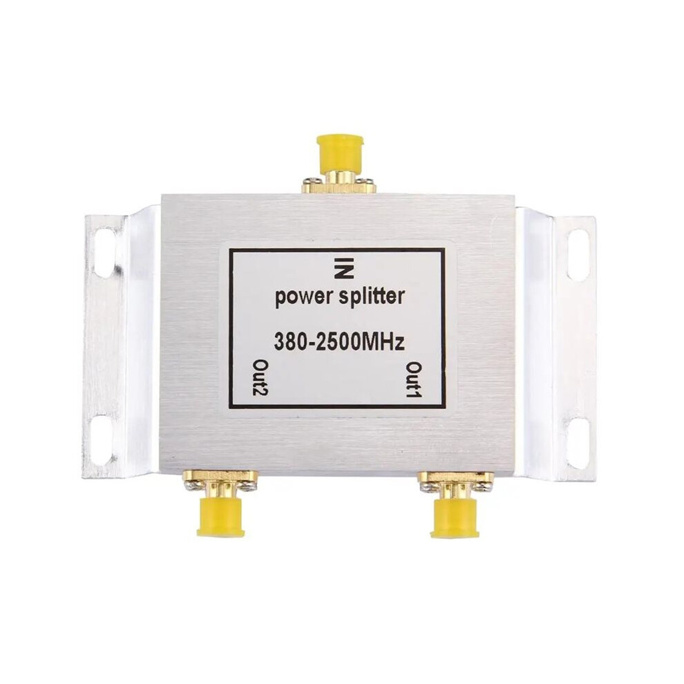 Microwave/Rf Wireless Sma Female 1-To-2 Power Splitter (380-2500 Mhz) - Wideband Power Divider 6034004533480