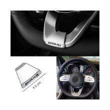 (Š 4,5 cm) Samolepka na autosedačku Mercedes Amg W201 W124 W176 W204 W205 W203 W212 W211 W126 W140