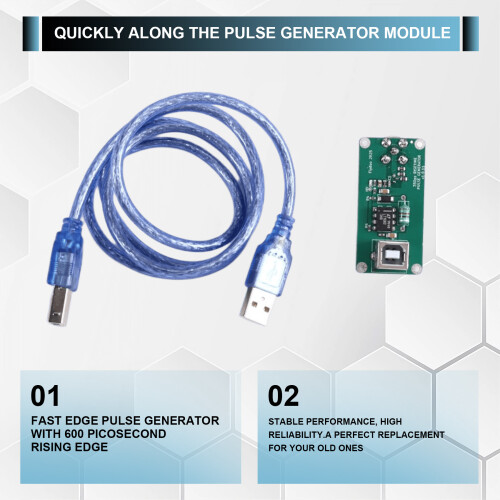 Fast  Pulse Generator Module 350 Picosecond Rising  5V Power Supply 1