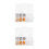 2Boîtes Cache-Boucles D'oreille Simples Alliage Plastique Couleur Mix 7