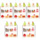 5Ensembles Mini Support De Gâteaux ABS Décoratif Pour Vitrine Jouet 2
