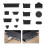 3Ensemble Cache Ports Silicone Noir Pour Laptop Protection Durable 4