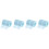 8Rouleaux Bande Adhésive Cils Silicone Bleue Pour Extensions Comfort 3