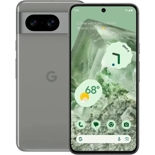 Google New Google Pixel 8 Hazel 256GB Single Sim Phone