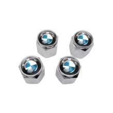 (B) 4-teilige Ventilkappen aus Metall für Autoräder – Autozubehör für BMW M E46 E90 E60 F30 F10 E39