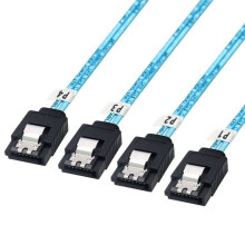 4 Stuks 3.0 6Gbps Rechte Elleboog Dunne Vervangingskabel voor Server NAS Pc SSD Harde Schijf HDD Backplane SAS-Datakabel