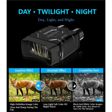 Binóculos NV016 300M com Wi-Fi, Visão Noturna 5K UHD, 52MP, Zoom Digital 10X, para Caça e Camping