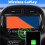 2X  Wireless CarPlay Adapter for IOS & Android - Plug &  No Battery Required, Compatible with Various Car 7