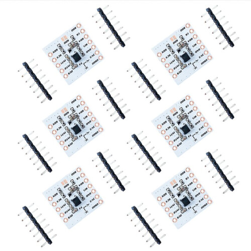 12 Pezzi LSM6DSV + Modulo QMC6309 per Tracker SlimeVR e per Tracker Slime Smol, Modulo Sostitutivo ICM-45686 + Modulo QMC6309 2