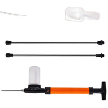 Diatomaceous Earth Powder Duster with Extendable Rod, Large Capacity & Adjustable Settings 120ml Capacity Tank