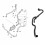 Coolant Hose 5Q0122073AN Suitable for  A3,  , ,  Octavia 4