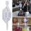 Bubble Airlock Set Fermentation Airlock Set for Brewing, Wine, Beer, Sauerkraut 2