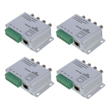 4X UTP 4 Kanal Passives Video-Balun Sende-und Empfangsgeraet