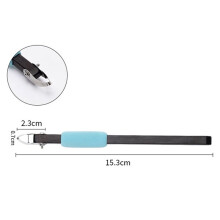 Pottery Texture Carving Tools Multi-Angle Rotating Solid Wood Decorative Carving Texture Tool DIY Ceramics Shape Tools D