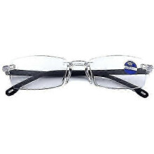 Gafas inteligentes con dioptrías ajustables, gafas de lectura con zoom automático para 100-700 grados, ajuste de enfoque para visión ce