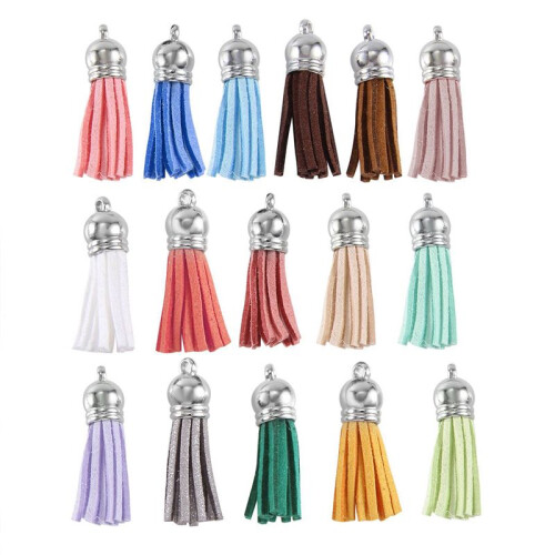 360 PCs Acrylic Keychain Blank Tassel Pendant Set Includes Rectangular Transparent Acrylic Keychain 1