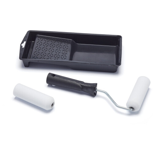 Harris Harris Essentials Gloss 4 Inch Mini Paint Roller Set (4 Piece) 1