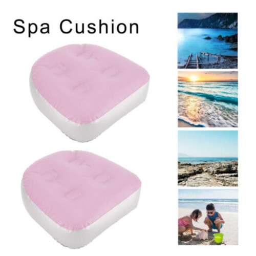 2x Rialzi gonfiabili per sedile spa – Cuscino per vasca idromassaggio