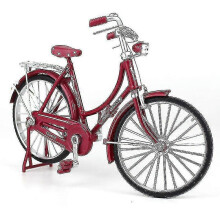 Modello di bicicletta classica retrò in lega 1:10 - Ornamento YuJia