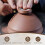 Pottery Tools Steel Cutter  Clay Scraper Trimming Tools Texture Ring Knife Mahogany High Quality Engraving Tool 5
