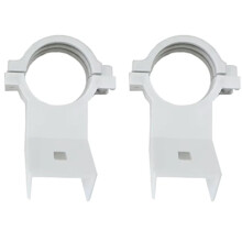 2pcs KU Band LNB Holder for Satellite Dishes 20mm Plastic Bracket, for Multiple Dish Sizes
