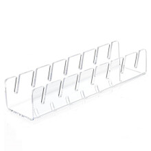 Hat Stand for Baseball Caps,1Pcs No Install Acrylic Hat Organizer for 7 Baseball Caps,Hat Racks for Baseball,Transparent