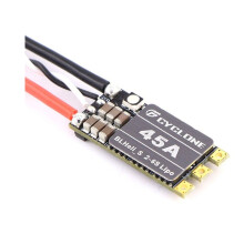 BLHeli S 2-6S Lipo 45A Brushless ESC Wbudowany Programowalny RGB LED do Części Dronów RC FPV
