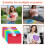 A4 Plastic Wallets, 7PCS Waterproof Document Folders with Button for Office, School, and Travel 4