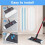 Mop Pad for Vileda H2prO/0-Cedar H2prO Flat Mop Replacement Microfiber Washable Reusable Mop  Parts 5