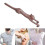 Funny Cat-shaped Back Scratcher Plastic Back Massage Tool With Long Handle 1