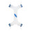 Double Burette Clamp with Spring-Loaded Silicon Grips for Laboratory Titration 2