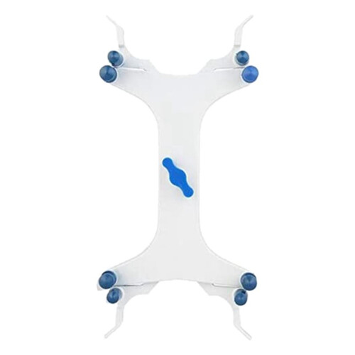 Double Burette Clamp with Spring-Loaded Silicon Grips for Laboratory Titration 1