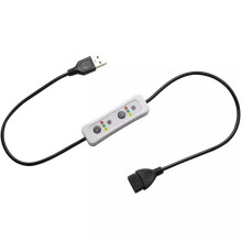 Uniwersalny 5V USB Przedłużacz Zdalnego Sterowania 3-Biegowy Przełącznik Czasowy Kabel Zasilający do Wentylatora Sufitowego USB Lampa LED USB
