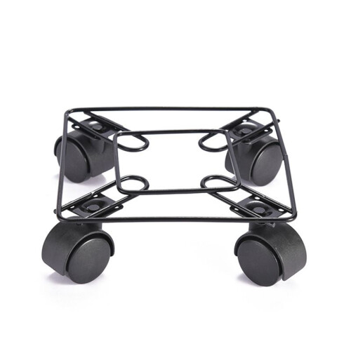 Potted Rolling Plant Stand Holder with Casters Accessory Plant Tray Roller Versatile Pallet Trolley Rollers Trolley 1