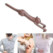 Rolig kattformad ryggklöss i plast med långt handtag för ryggmassage