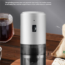Elektrische Kaffeemühle, Tragbar, mit USB-Ladefunktion, Abnehmbarer Reinigungsfunktion