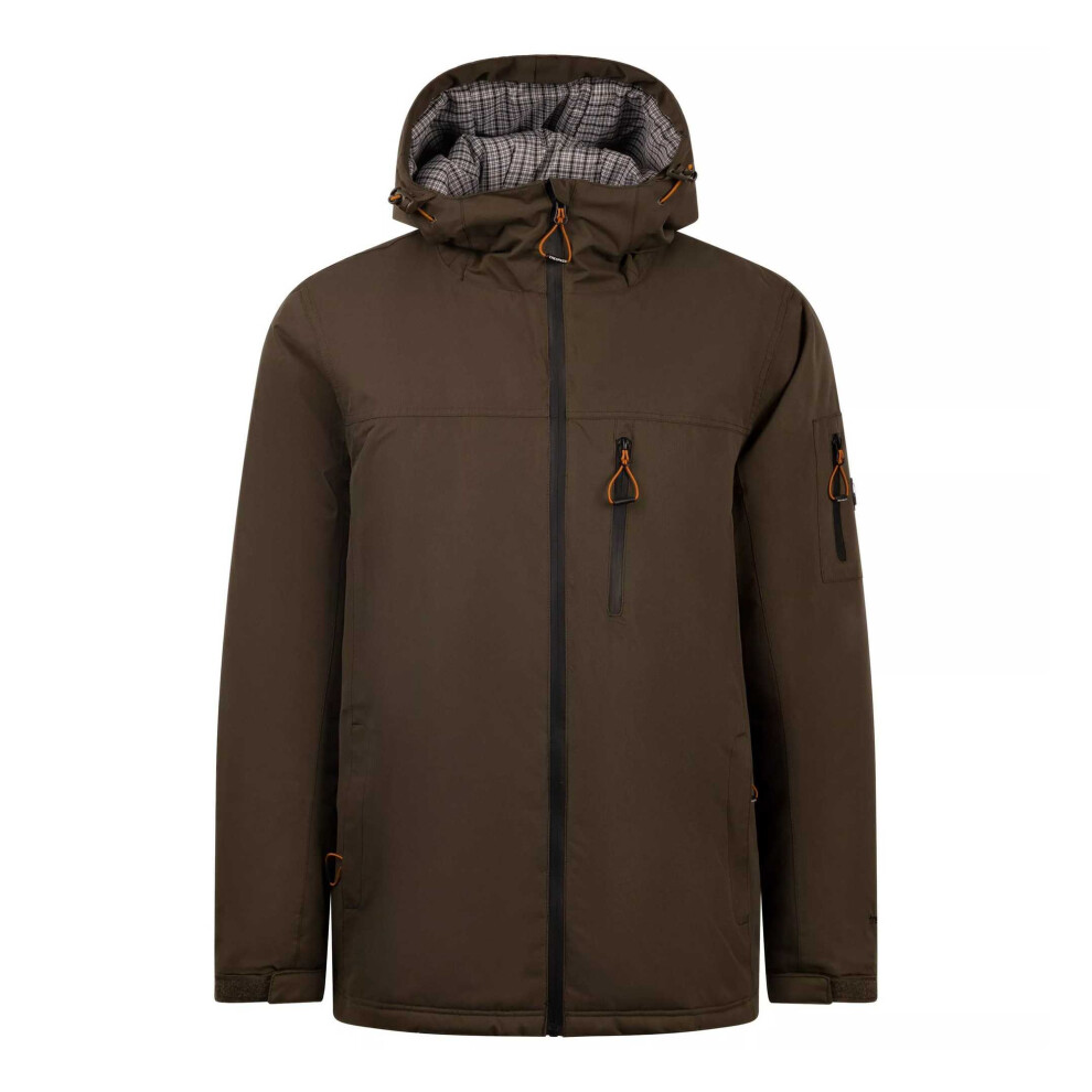 Trespass (Xxl, Dark Vine) Mens Kirkbost Jacket