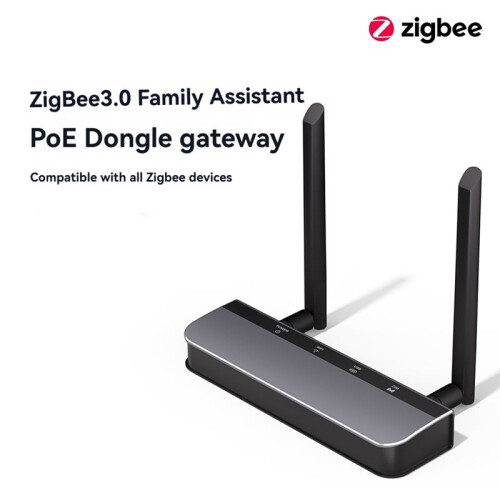 Zigbee/Thread PoE Gateway with Dual 5dBi Antenna Support Ethernet Wi-Fi USB Connection for Home Assistant 2