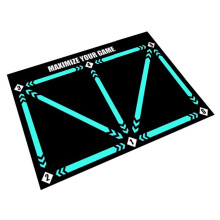 Football Footstep Training Mat,Soccer Training Mat,Anti-Skid Shock Absorption Training Mat