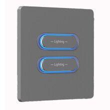 Tuya Zigbee Intelligent Button Dual Control Multi-Control Home Voice Control Remote 2 Gang